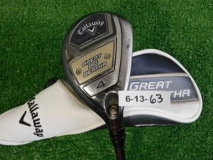 Callaway Great Big Bertha 23 20* Womens 4 Hybrid 50 F1 Ladies Graphite w HC 38" - Picture 1 of 5
