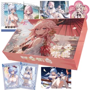 Skong Zhilian Time Weaving Goddess 12 Pack Spicy Booster Box Trading Cards Waifu - Picture 1 of 17