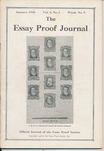 Essay Proof Journal, January 1946 Vol. 3 No. 1, Brazil essays - Picture 1 of 4