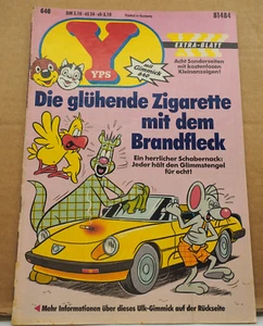 YPS Heft Nr.640 - Die glühende Zigarette mit dem Brandfleck  - Lose! - Picture 1 of 2