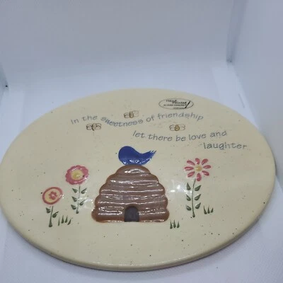 Park Designs Birds And Bees Handpainted Trivet - Image 1 of 4