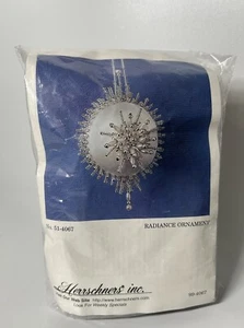 De Colección Herrschners Coleccionista Serie Navidad Adorno Kit Resplandor 51-4067 Rojo 4 - Imagen 1 de 4