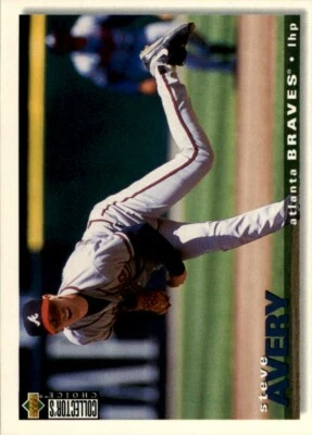1995 Collector's Choice MLB Steve Avery #161 - Image 1 of 2