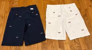 A Lot Of 2 Boy's Vineyard Vines Embroidered Shorts, Size 16 - Picture 1 of 8