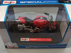 Ducati Monster 696Die Cast Model Special Edition 1/18 Maisto - Foto 1 di 3