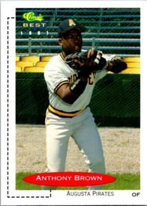 1991 Classic Best #246 Anthony Brown