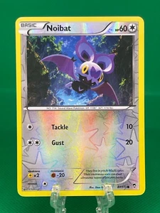 Pokémon TCG Noibat 87/111 Reverse Holo XY Furious Fists X&Y English 2014 LP - Picture 1 of 2
