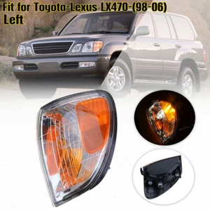 Left Turn Signal Parking Corner Light Lamp Yellow Lens For 1998~2007 Lexus LX470 - Picture 1 of 7