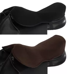 Acavallo Gel In Seat Saver Comfort/Security/Shock Absorbing Black/Brown M/L 10mm - Picture 1 of 14