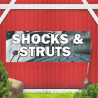 Shocks & Struts Indoor Outdoor Vinyl Banner Design