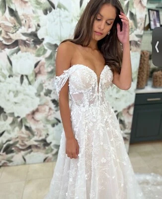 Vestido de novia Martina Liana 1321, nuevo con etiquetas, nuevo, impecable estado Foto 1 de 4