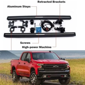 Fits for Silverado 1500 2015-2019 Deployable powerstep Electric Running Boards - Picture 1 of 10