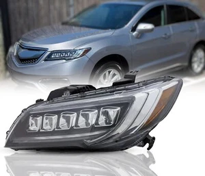For Acura 2016 2017 2018 RDX LED Headlight Headlamp with Bulbs Left Side - Picture 1 of 9