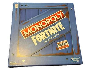 Monopoly Fortnite Collector's Edition Board Game 100% Complete No Code - Picture 1 of 8