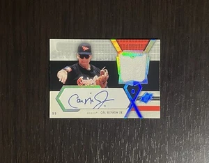 CAL RIPKEN JR 2004 SPx Supremacy Greatest Stars Patch AUTO Autograph /275! HOF - Picture 1 of 3