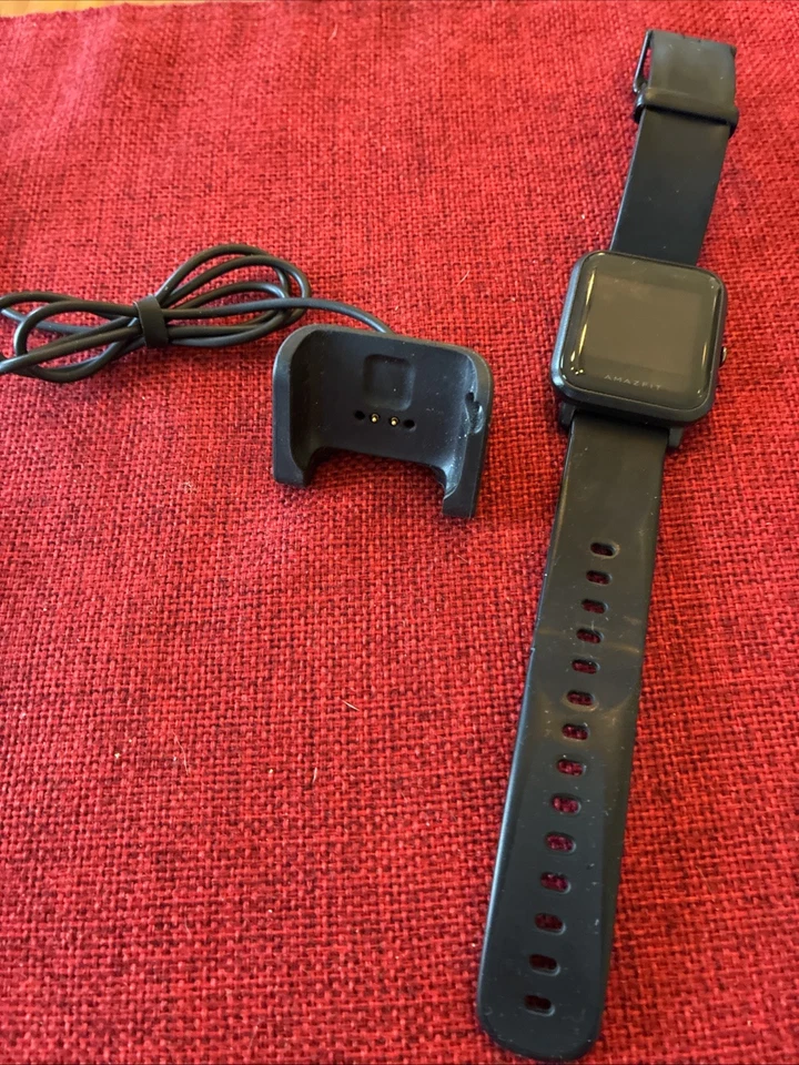 Amazfit A1608 Bip Fit Black Buckle Smart Watch - (A1608B) - Image 1 of 1