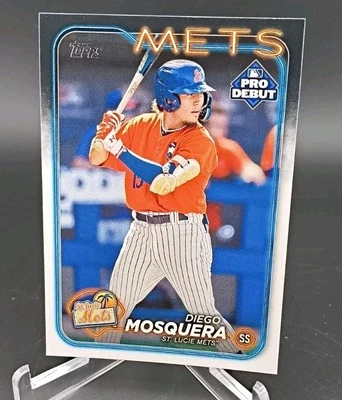 2024 Topps Pro Debut - Diego Mosquera #PD-72 (RC) - Image 1 of 2