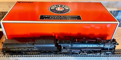Lionel 6-11108 C&O George washington F19 Pacific 4-6-2 Locomotive and Tender - Image 1 of 4