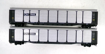 (2) N scale Canadian National Rail auto carriers (lot 8983) - Image 1 of 4