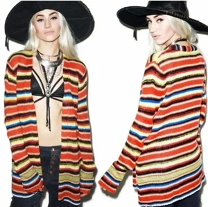 Wildfox White Label x Dolls Kill Mexican Blanket Cardigan Size S - Picture 1 of 6