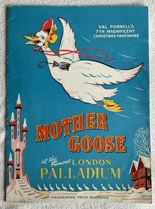 Vintage “Mother Goose” 1954 London Palladium Panto Programme Peter Sellers - Picture 1 of 12