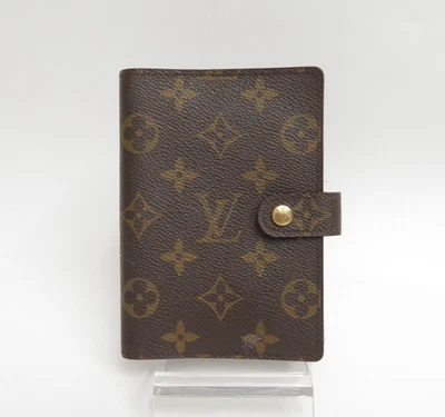 Authentic LOUIS VUITTON Monogram  Agenda PM Day Planner Notebook Cover S#47449 - image 1 of 4