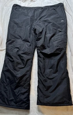 Pantalones Tec One Para Hombre Estilo Carga Impermeables Negros Esquí Nieve Boarding Talla 4XL NUEVOS CON ETIQUETAS Foto 1 de 4