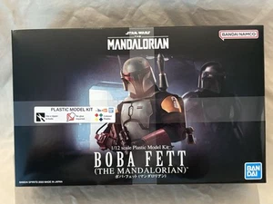 Bandai Namco Star Wars The Mandalorian Boba Fett 1:12 Plastic Model Kit- NEW - Picture 1 of 5