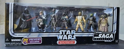 De colección 2005 Nuevo en Paquete Star Wars Hunt For The Millennium Falcon Bounty Hunter Pack Foto 1 de 4