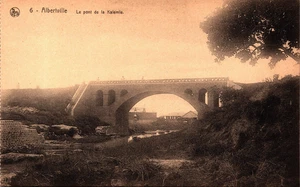 Congo Albertville Le Pont de la Kalemie Vintage Postcard B274 - Picture 1 of 2