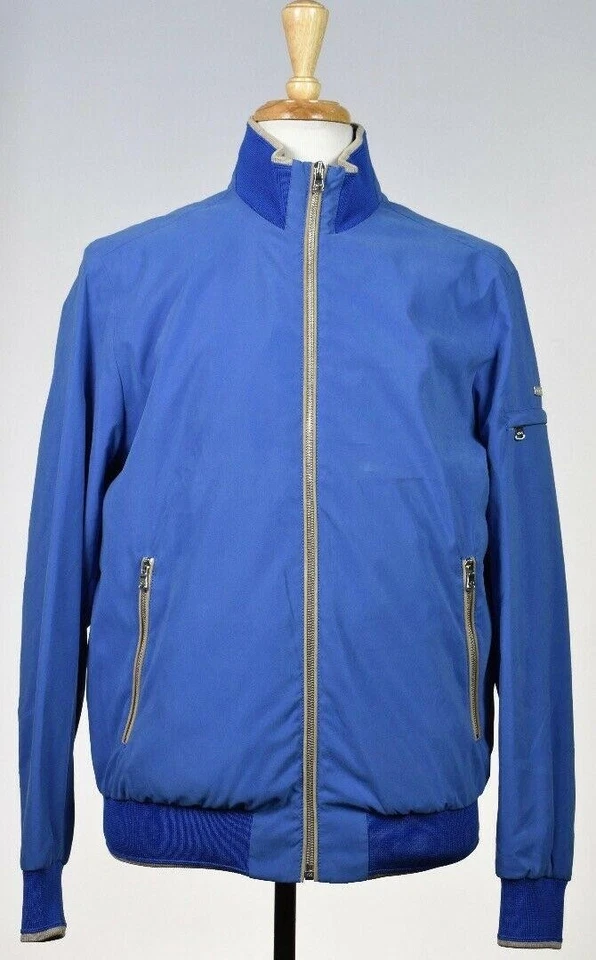 Chaqueta PAUL & SHARK Yachting Para Hombres Detalle Gamuza Azul Claro Talla L NUEVA BIN12-76 Foto 1 de 4