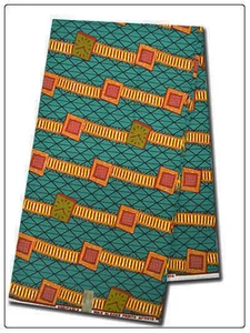 African Watches Print Fabric 3 yards - Picture 1 of 1