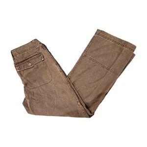 VTG Old Navy Surplus Company Cargo Pants Adjustable Waist Brown Youth Boys 18 - Picture 1 of 7