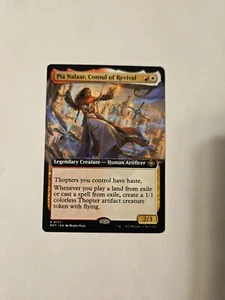 Pia Nalaar, Consul of Revival EXTENDED ART MotM: Aftermath Rare Magic MTG M8948 - Picture 1 of 3