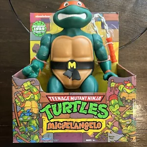 Figura TMNT Clásica Miguel Ángel 12" Jumbo/Gigante 2023 Exclusiva de Walmart - Imagen 1 de 6