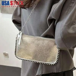 Women Pu Leather Handbag Messenger Shoulder Bag Lady Tote Purse Crossbody Wallet - Picture 1 of 19