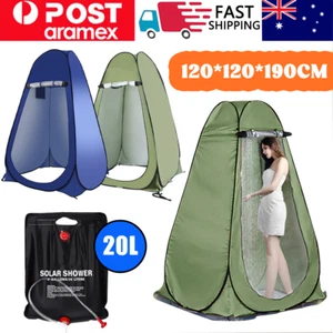 Camping Shower Toilet Tent Outdoor Portable Change Room Shelter Ensuite Bag - Picture 1 of 15