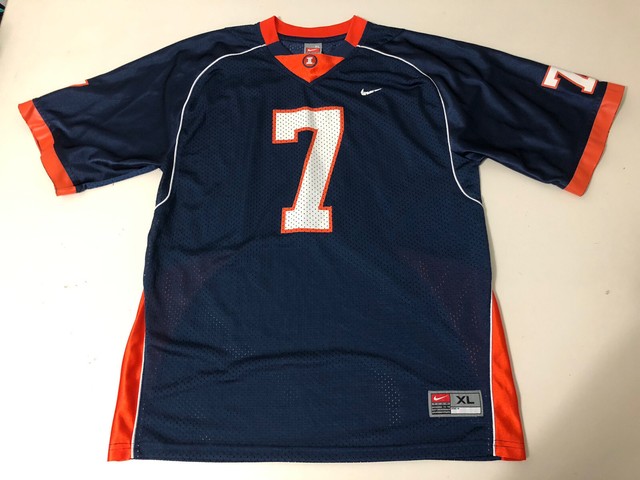 Ilinois Fighting Illini Youth Nike 2023 Navy Football Jersey