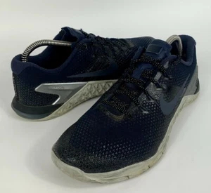 Nike Metcon 4 Training Shoes Metallic College Navy AJ7804-440 Women’s Size 9 - Picture 1 of 7