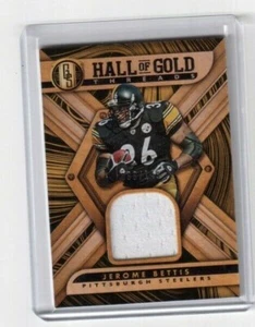 NFL 2019 Panini Gold Standard Hall of Gold Threads Jerome Bettis Steelers /149 - Picture 1 of 2