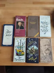 5 MC Box 19x Bach Tschaikowski Mozart Lortzing Eterna DDR Kassetten Klassik - Bild 1 von 16