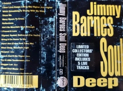 Jimmy Barnes: Soul Deep - Gold. DOLBY®Cassette Tape Limited Edition. FREE POST!! - Image 1 of 4