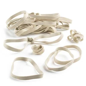 Rubber Band: Size #64 Size, White Rubberbands, 1LB/250 Count. - Picture 1 of 5
