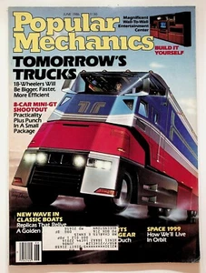 Popular Mechanics June 1986 Trucking Toyota Supra Space Station Tech - Picture 1 of 2