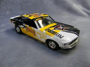 1/24 SCALE 1969 FORD MUSTANG FASTBACK PITTSBURG PIRATES ERTL DIECAST BANK-NO BOX - Picture 1 of 9