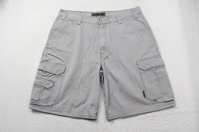 Levi's Silvertab Tactical Cargo Shorts Gray Military Police Mens Size 38 x 10" - Image 1 of 4