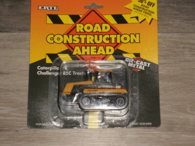 ERTL 1:64 Road Construction Ahead Caterpillar Challenger 85C Tractor NIP - Image 1 of 4
