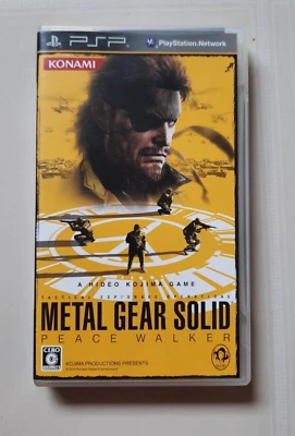 Sony PSP Metal Gar Solid Peace Walker Japan Import Used Game Complete W/Manual - Image 1 of 4