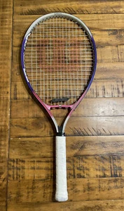 Wilson Venus 25 Serena 25 Titanium Tennis Racquet Double Beam Head Grip - Picture 1 of 14