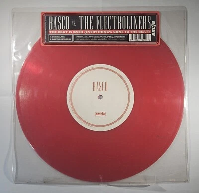 Basco vs The Electroliners - The Beat Is Over [1996 Red] [Used Vinyl 10"] [B] - Image 1 of 4